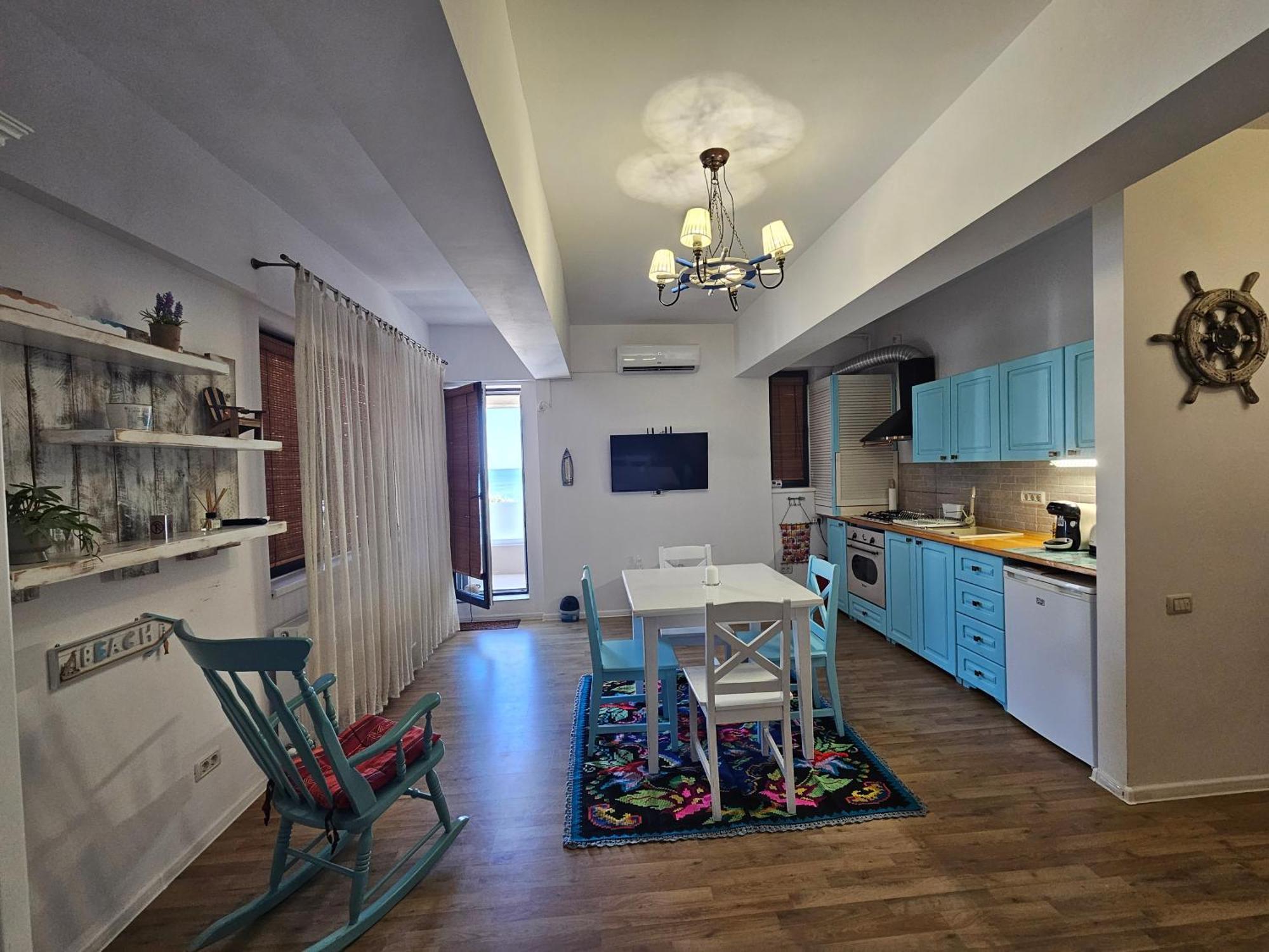 Zorba The Greek Apartment - Vedere La Mare Năvodari Esterno foto